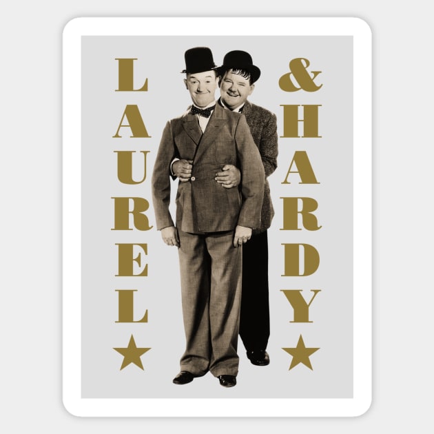 Laurel & Hardy Sticker by PLAYDIGITAL2020